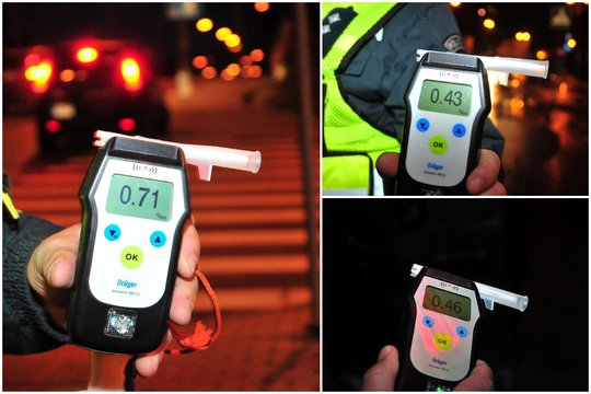 Policijos reidai Klaipėdos apskrityje: sučiupti 5 girti vairuotojai
