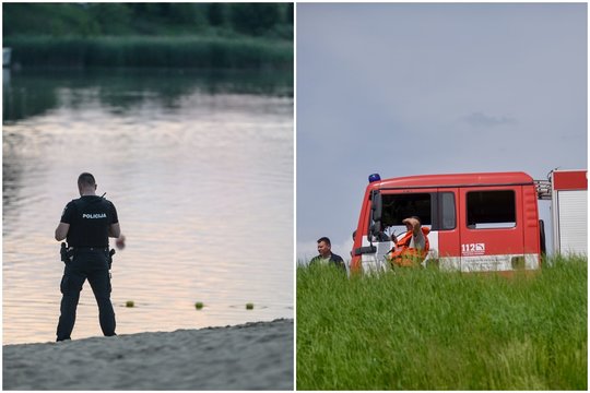 Mįslinga žemsiurbės darbuotojo mirtis: per audrą nuskendo upėje