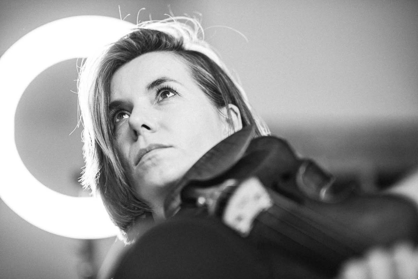 Smuikininkė B.Valiukevičiūtė-Žeižytė.<br>R.Ščerbausko nuotr.