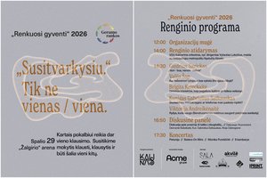 „Renkuosi gyventi“: nemokamas smurto ir savižudybių prevencijos renginys