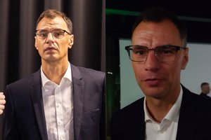 Po užduoto klausimo D. Gudelis gūžčiojo pečiais: „Pirmą kartą tai girdžiu“