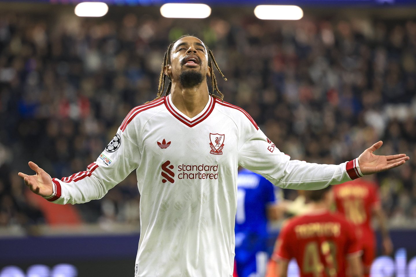 „Liverpool“ žaidėjas Bradley Barcola<br> EPA/ELTA nuotr.