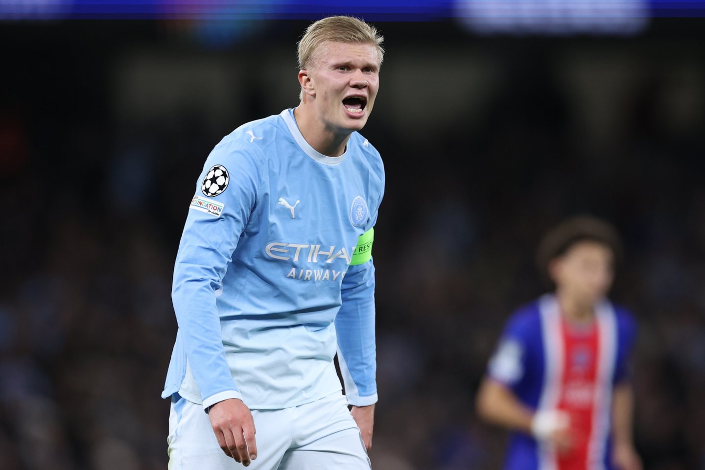 PSG ir Manchester City rungtynės.<br> EPA/ELTA nuotr.