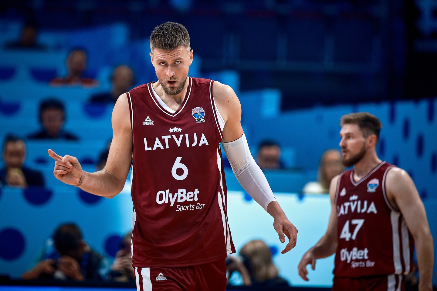 Kristapas Porzingis.<br>FIBA nuotr.