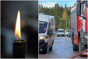 Ugniagesiai: kas ir kada degė nėra aišku – Ariogaloje rastas vyro kūnas apdegusia galva