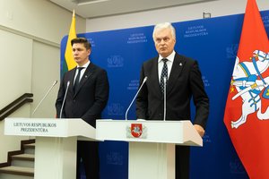 M. Sinkevičius sako į EVT nesiveržiantis: yra ir kitų formatų, man erdvės užtenka