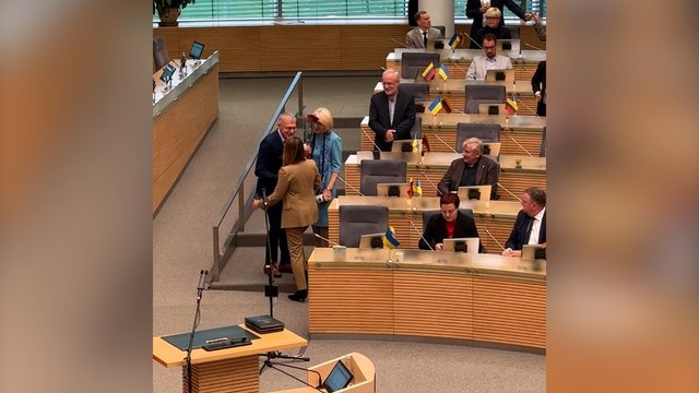 Pamatykite: Seime priesaiką davė A. Bilotaitę pakeisiantis K. Masiulis