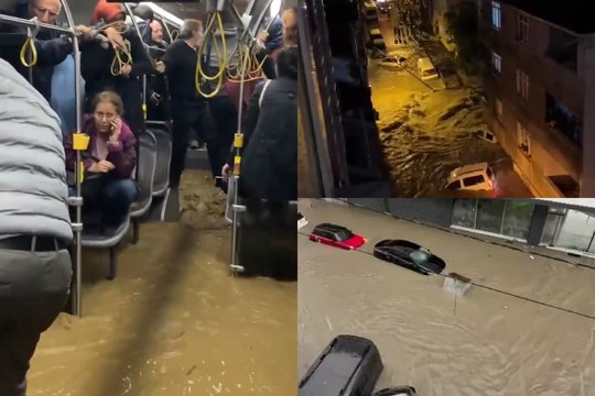 Chaosas Turkijoje: didžiausias šalies miestas – paralyžiuotas, žmonėms patariama likti namuose