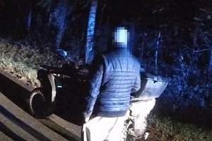 Bardinų pasieniečiai sulaikė girtą keturračio vairuotoją