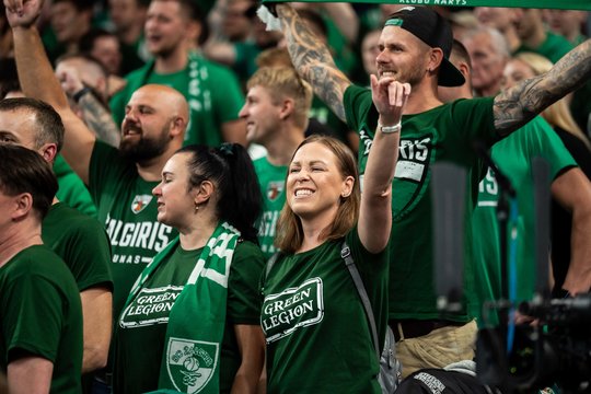 Beprotybė: „Žalgiris“ išpardavė visus bilietus jau į 43-iąjį Eurolygos mačą iš eilės!