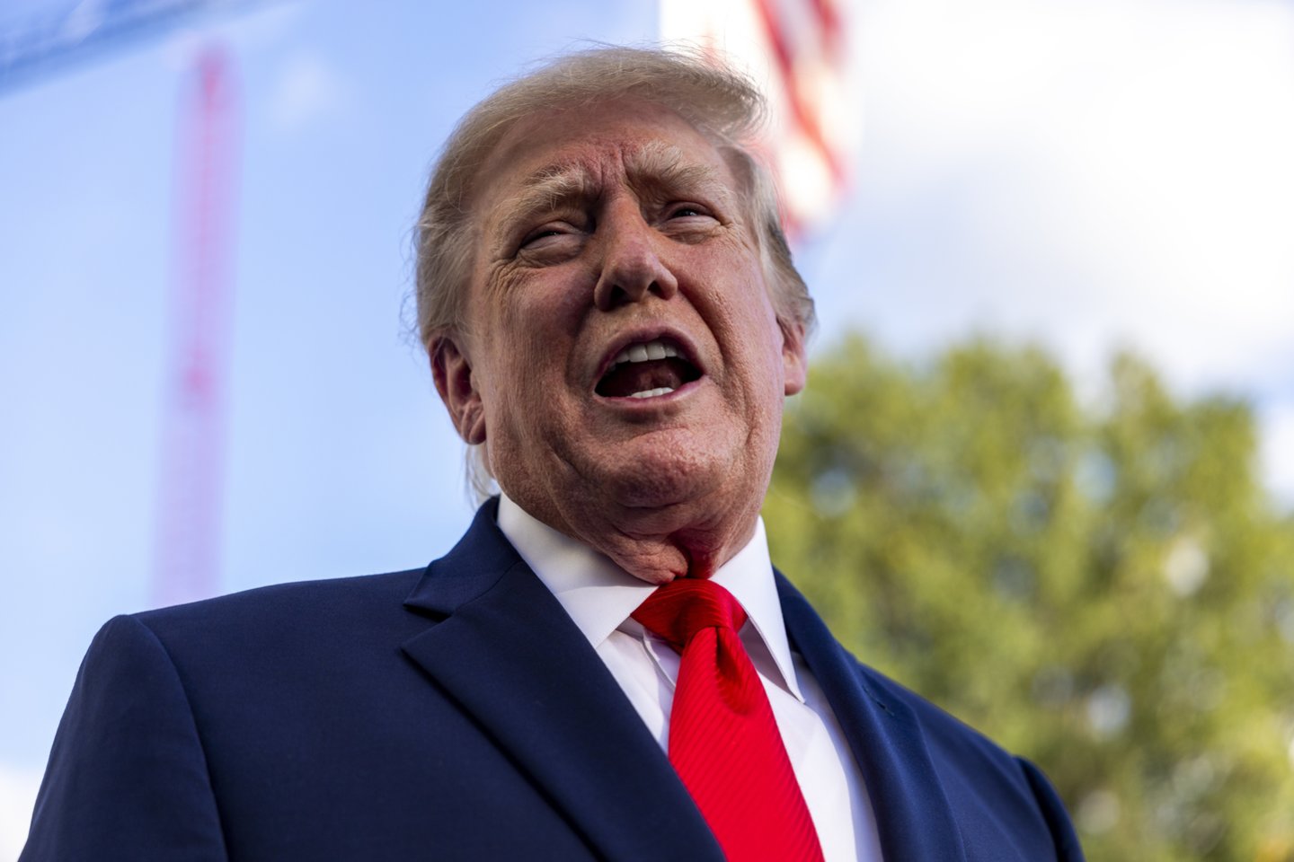 D. Trumpas.<br>EPA/ELTA nuotr.