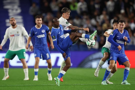 Skaudus „Kauno Žalgirio“ vakaras Konferencijų lygoje: „Brighton“ sukapojo lietuvius