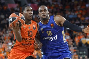 „Valencia“ Eurolygoje suklupo ir prieš „Maccabi“, o „Real“ laimėjo trečią kartą iš eilės