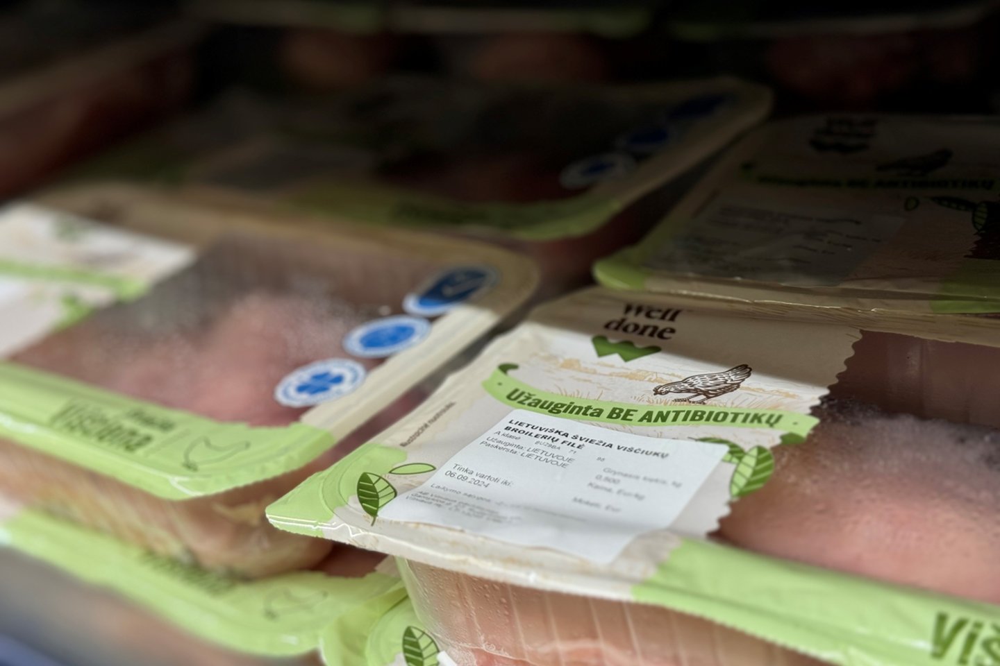 Vištiena, užauginta be antibiotikų.<br>„Maxima“ nuotr.