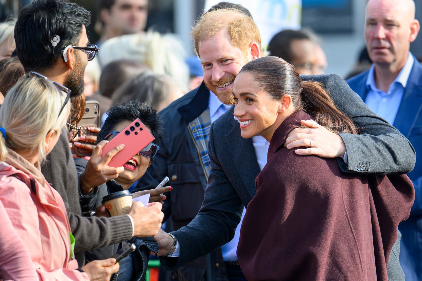 Princo Harry elgesys šalia Meghan Markle patraukė ekspertės dėmesį.<br> SIPA/Scanpix nuotr.