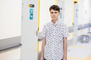 Po Kaune atliktos operacijos ir reabilitacijos Nikitai tapo lengviau kvėpuoti