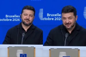 Po klausimo apie D. Trumpą – iškalbinga V. Zelenskio reakcija