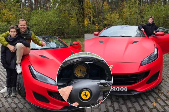 Nerijus Juška 11-metį sūnų palepino prabangia gimtadienio dovana: „Svajonės pildosi“
