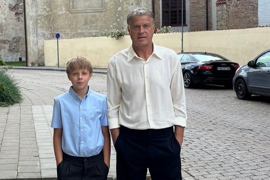 Rolandas Skaisgirys sūnaus paprašė pažadėti du dalykus: „Be jokių klausimų“