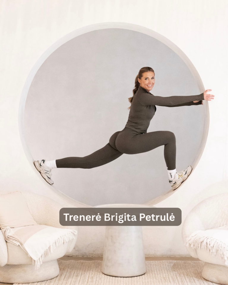 Trenerė Brigita Petrulė.<br> Asmeninio albumo nuotr.