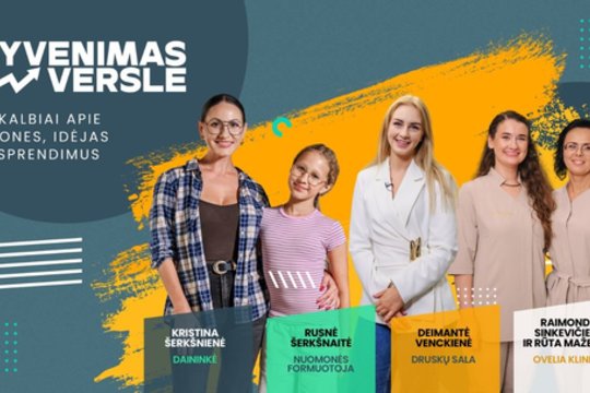„Gyvenimas versle“. Kristina Šerkšnienė ir Rusnė Šerkšnaitė, Druskų sala, Ovelia clinic