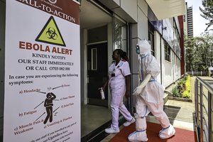Ebolos atvejų skaičius Kenijoje išaugo iki 7