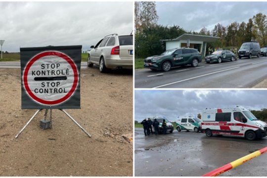 Vaizdai iš Pasvalio r: skelbia naujausią informaciją apie įskridusį droną
