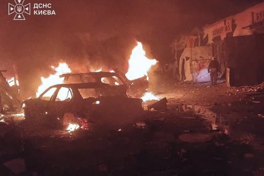 Karas Ukrainoje. Rusijos pajėgos vėl smogė ypatingos svarbos infrastruktūrai