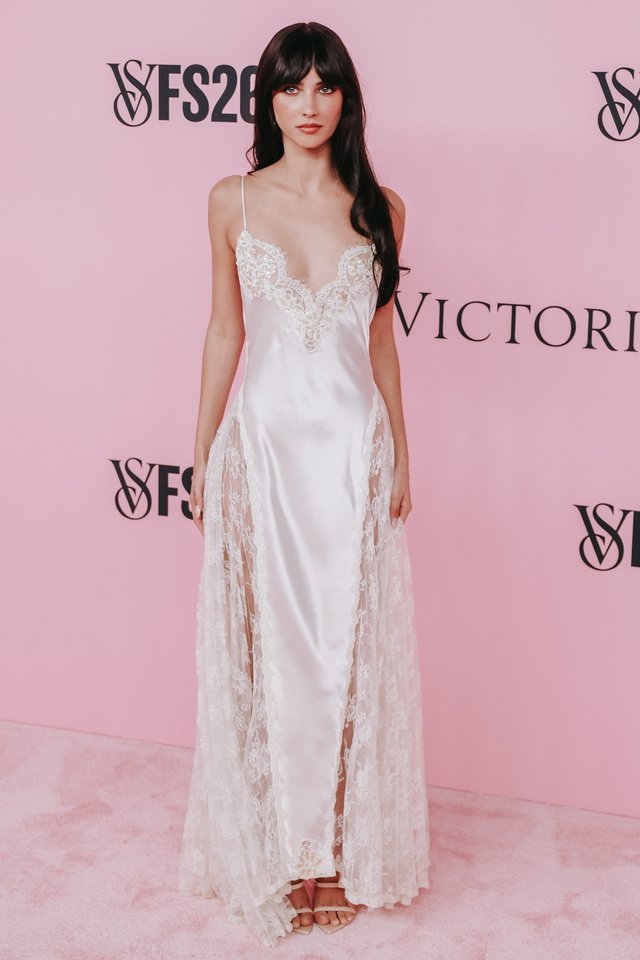 „Victoria’s Secret“ šou.<br>EPA-ELTA/CHRIS TORRES nuotr.