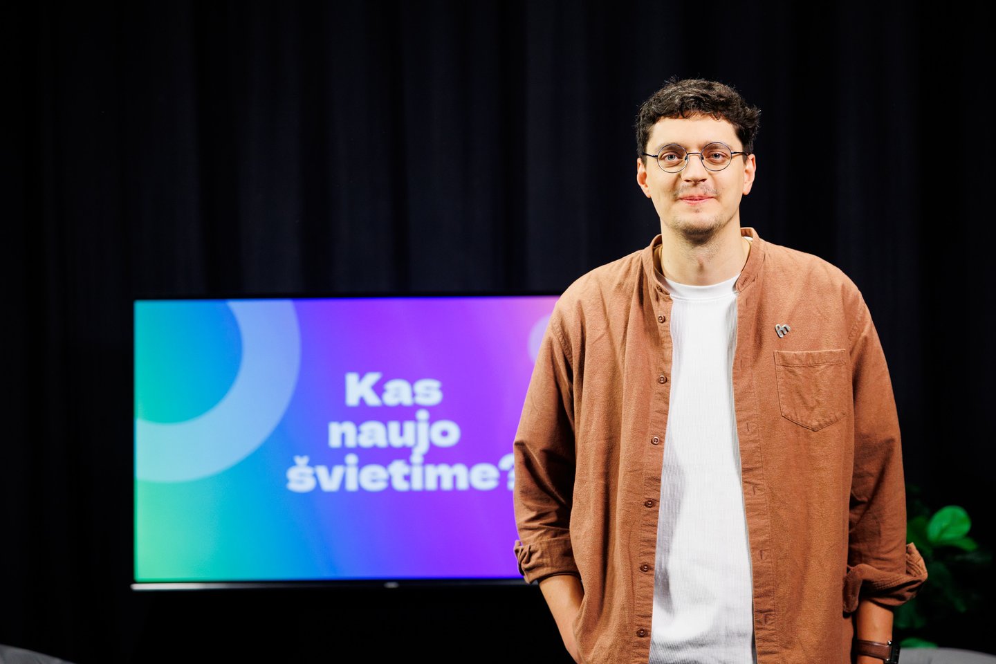 „Renkuosi mokytis“ vadovas Artur Adam Markevič.<br> T.Bauro nuotr.