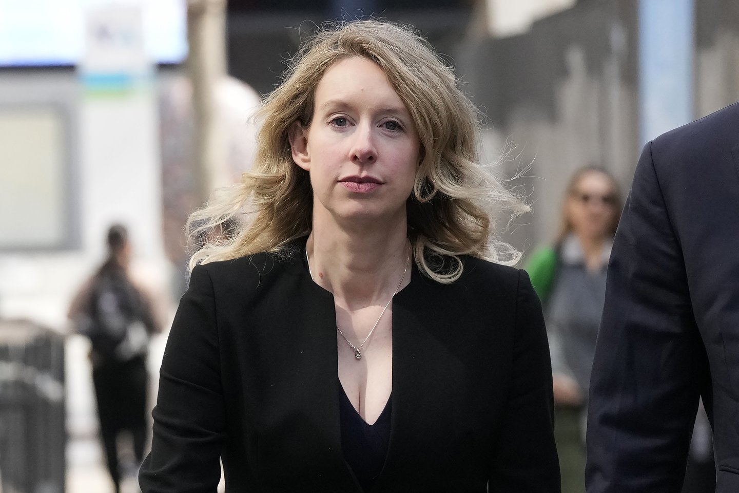 Elizabeth Holmes.