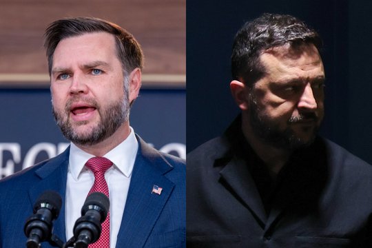 J. D. Vance'o paklausė, ar Ukraina – JAV sąjungininkė: atsakymas iškalbingas