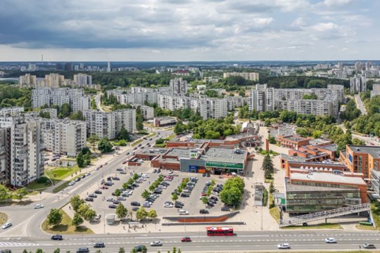 Laikinai uždaromas prekybos centras Vilniuje