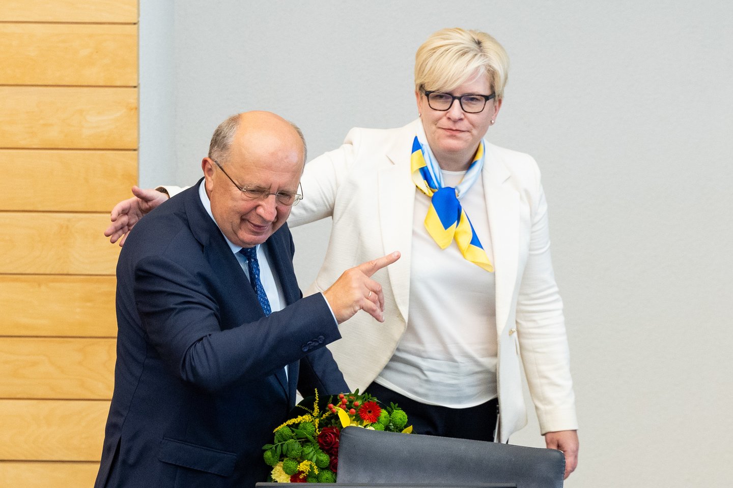 Andrius Kubilius, Ingrida Šimonytė.<br>T.Bauro nuotr.