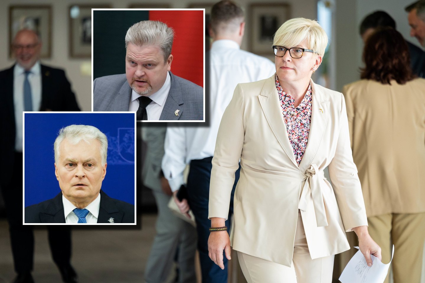 Gitanas Nausėda, Taurimas Valys, Ingrida Šimonytė.