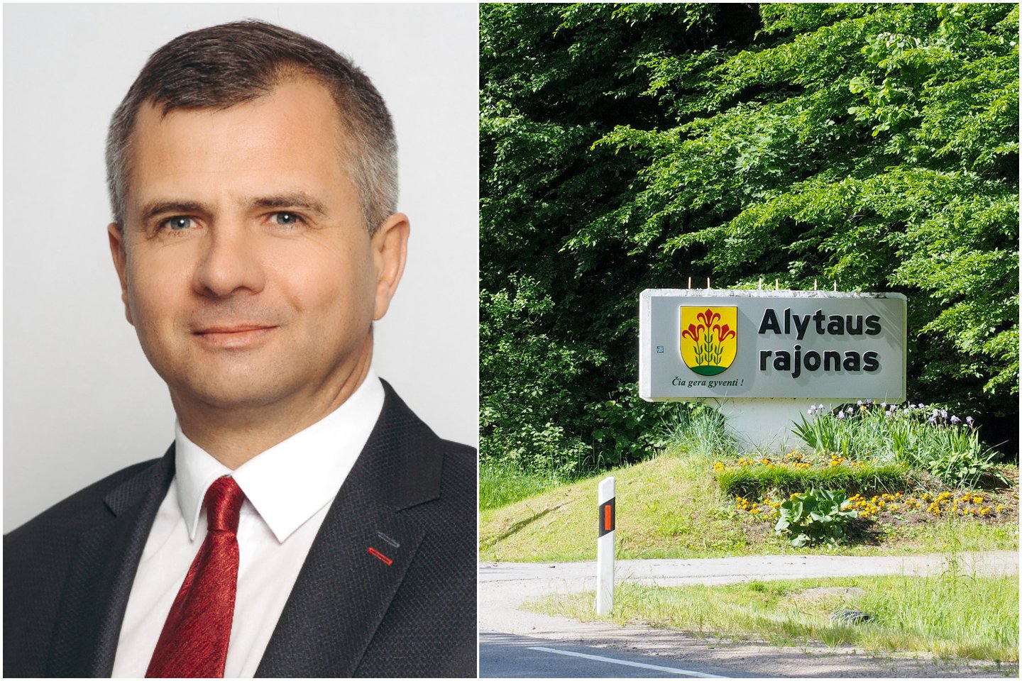 Alytaus rajono tarybos narys, ugniagesiu dirbantis Danielius Jakubavičius.