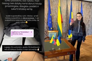 Po skyrybų – netikėtas Simonos Šernės žingsnis: išvyko į Ukrainą