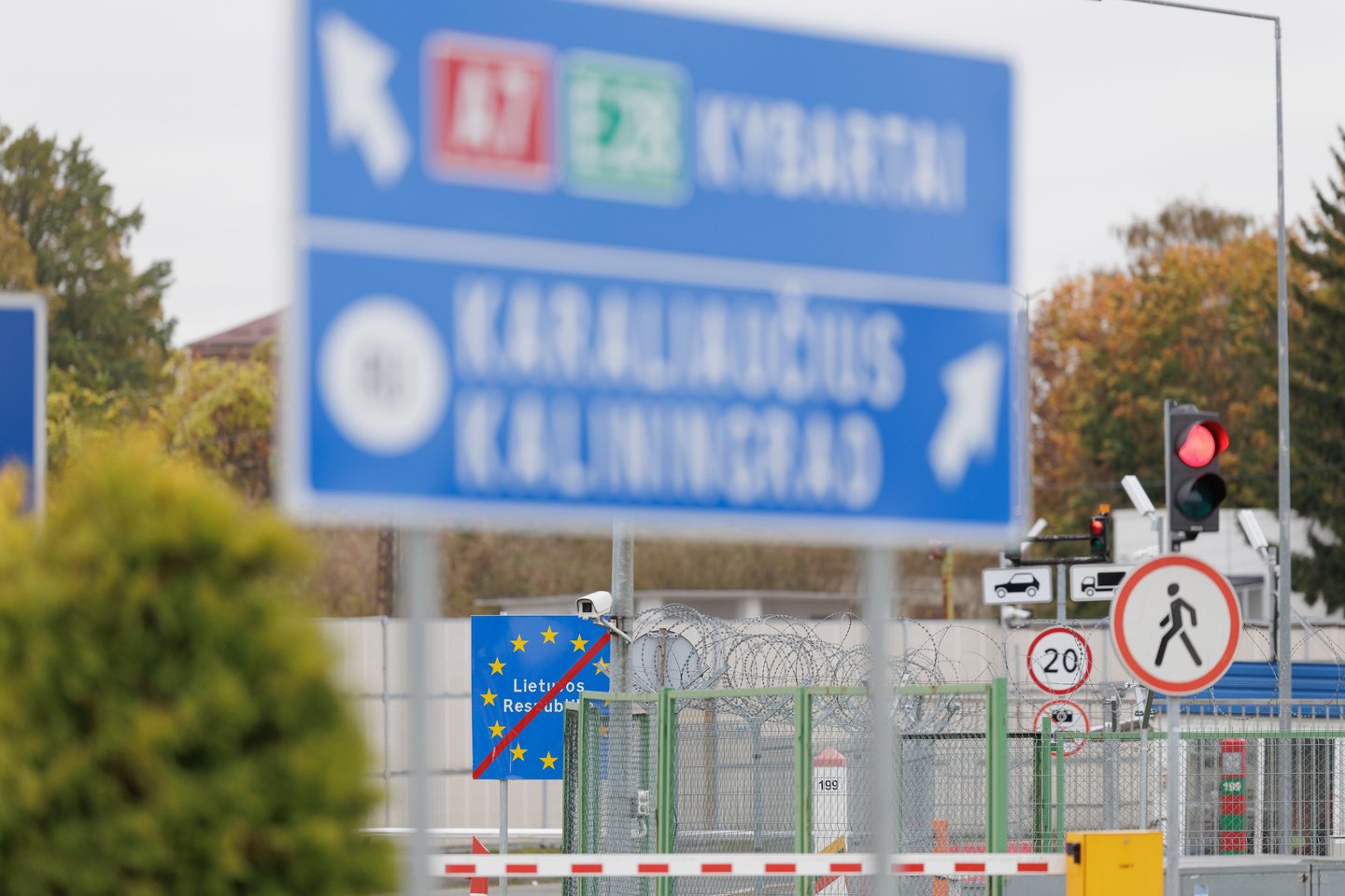 Kybartų pasienio uždanga.<br> V. Skaraičio nuotr.