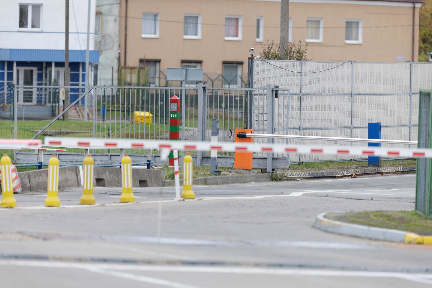 Kybartų pasienio uždanga.<br> V. Skaraičio nuotr.