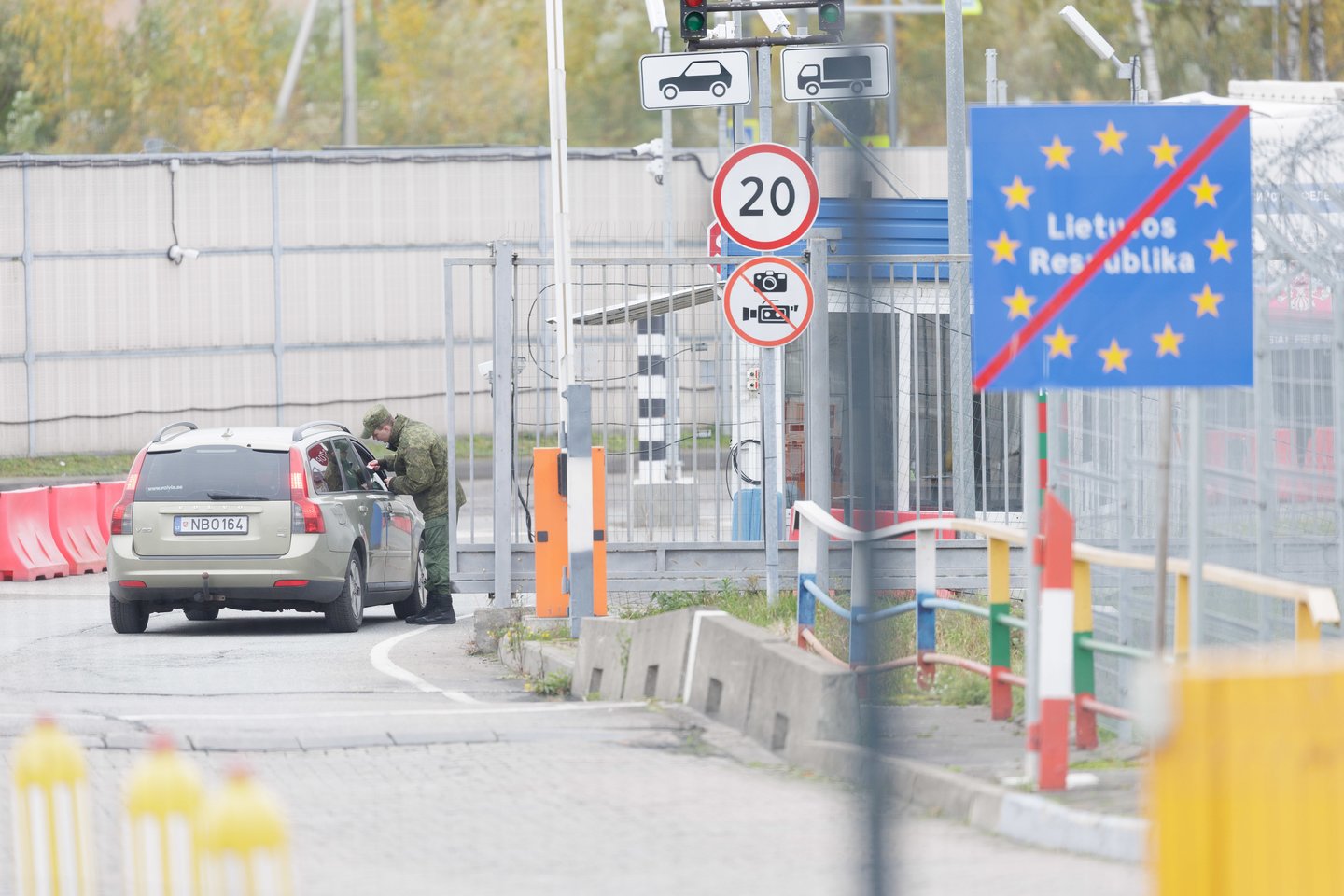 Kybartų pasienio uždanga.<br> V. Skaraičio nuotr.