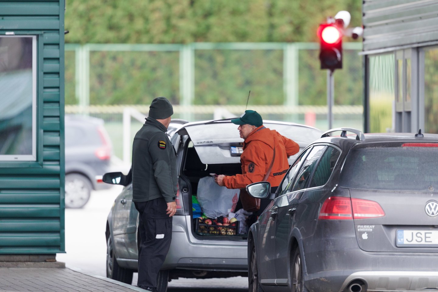 Kybartų pasienio uždanga.<br> V. Skaraičio nuotr.