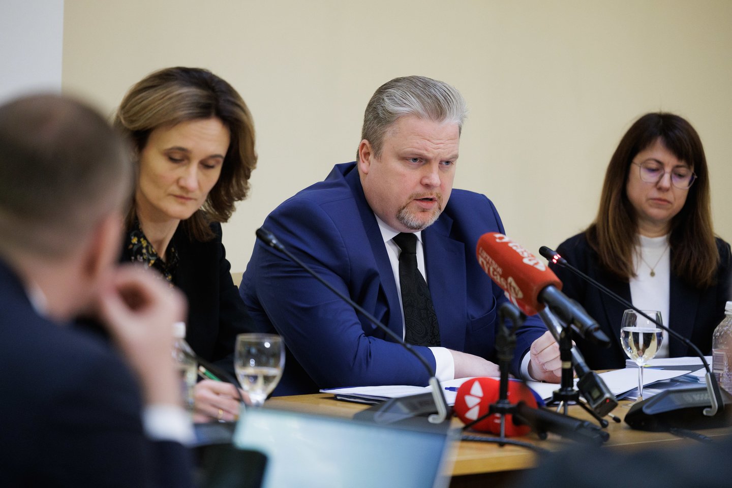 Viktorija Čmilytė-Nielsen, Taurimas Valys.<br>V. Skaraičio nuotr.