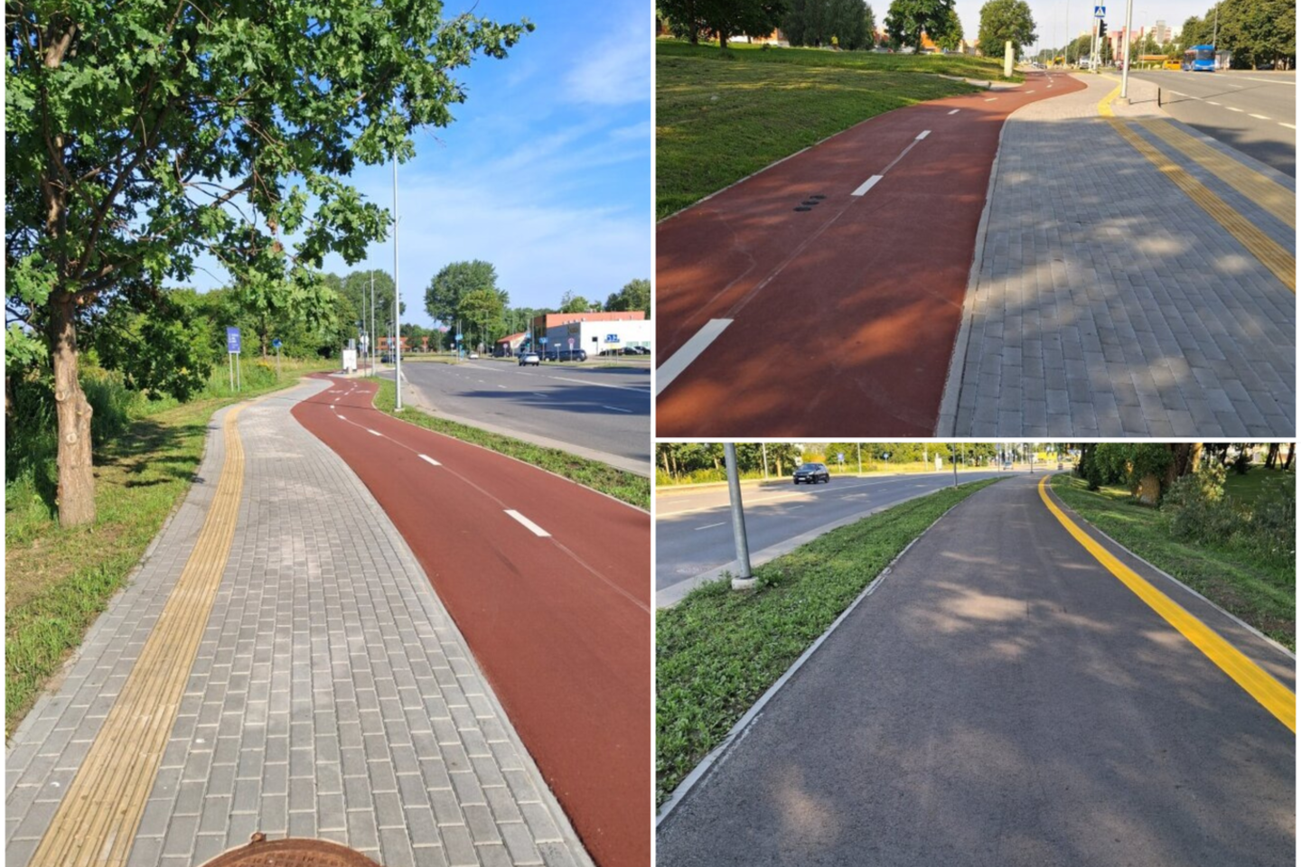 Klaipėdoje, Smiltelės gatvėje, baigti pėsčiųjų ir dviračių takų įrengimo darbai, kurių vertė siekia apie 770 tūkst. eurų.