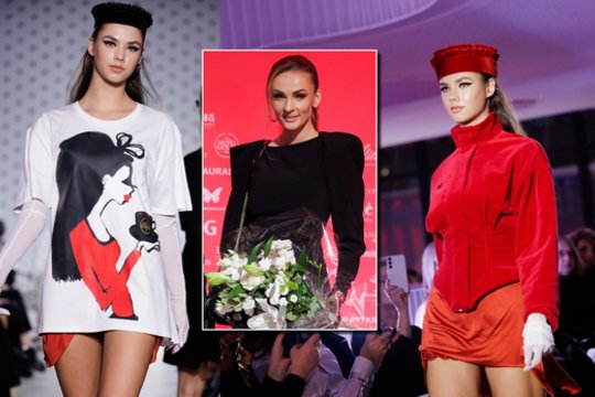 Mados renginyje išsiskyrė „TV Pagalbos“ žvaigždės R. Filejevos dukra Emilija: žengė podiumu