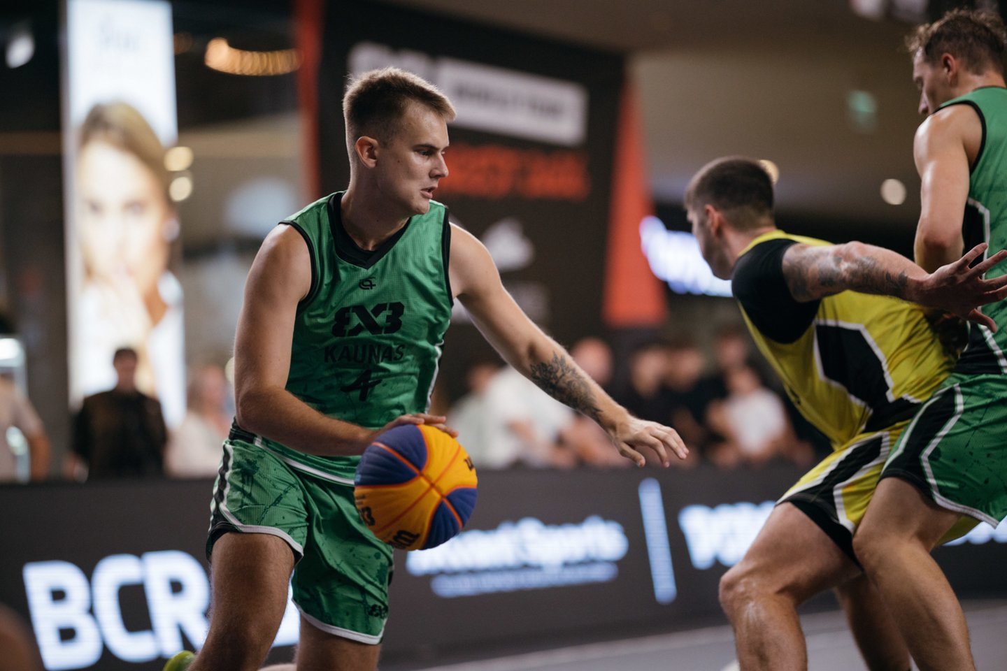 Kauno VDU trijulių krepšinio komanda<br> FIBA 3x3 nuotr.