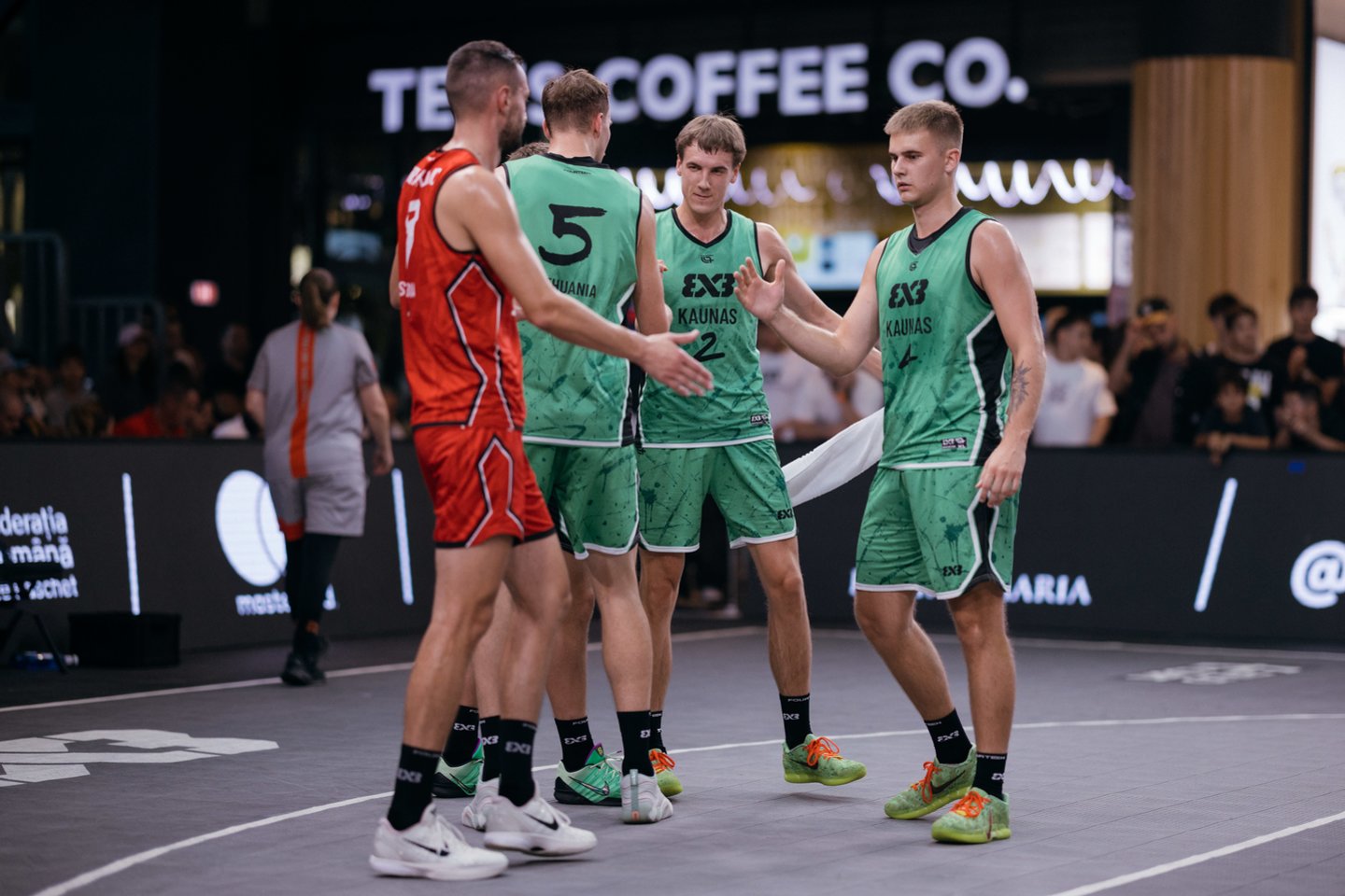Kauno VDU trijulių krepšinio komanda<br> FIBA 3x3 nuotr.