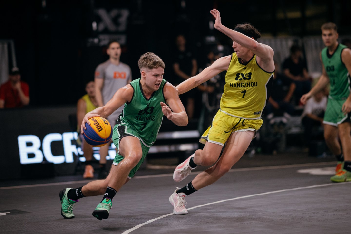 Kauno VDU trijulių krepšinio komanda<br> FIBA 3x3 nuotr.