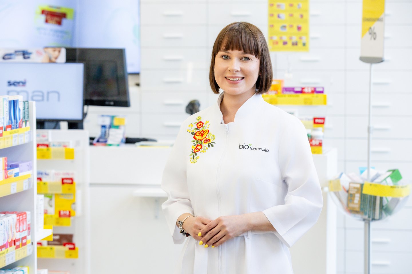 Vaistininkė Giedrė Stankevičienė<br>Pranešimo spaudai nuotr.