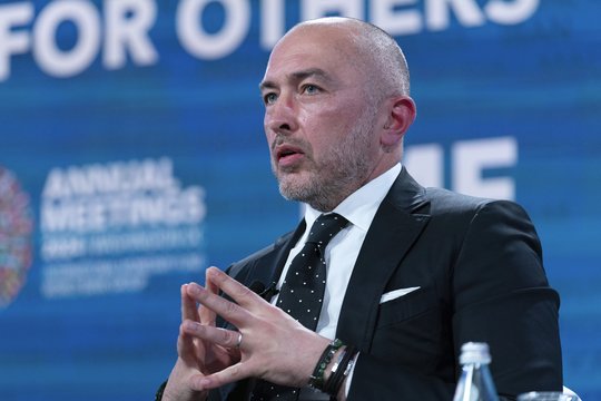 Ukrainos nacionalinio banko vadovo namuose – teisėsaugos kratos