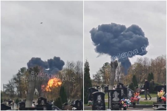 Žiniasklaida: Kaliningrado srityje sudužo Rusijos naikintuvas Su-30SM